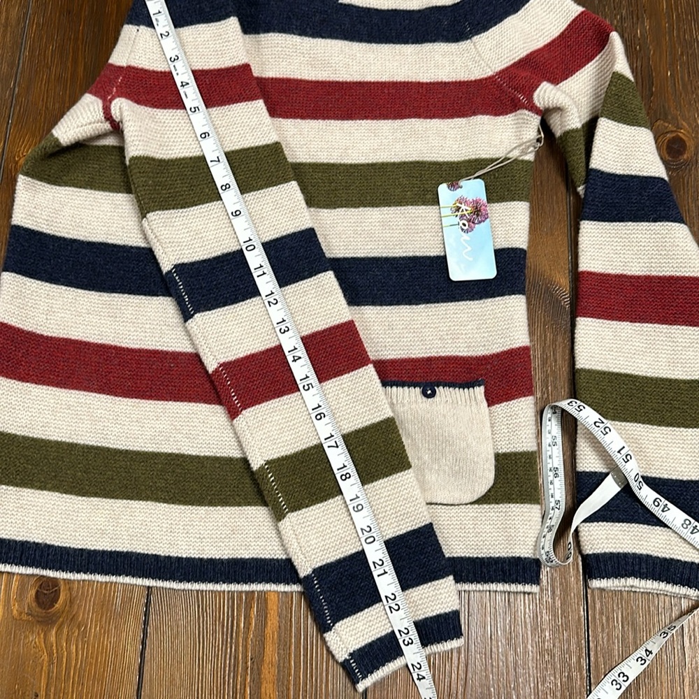 Kerr Lambswool Blend Striped Sweater - Picture 7 of 10